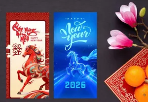 Mẫu Lì Xì Tết 2026 Phong Cách Độc Đáo – File CDR Vector Cao Cấp