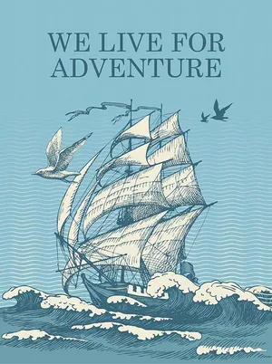 Hình ảnh cánh buồm ra khơi file vector mẫu HH192