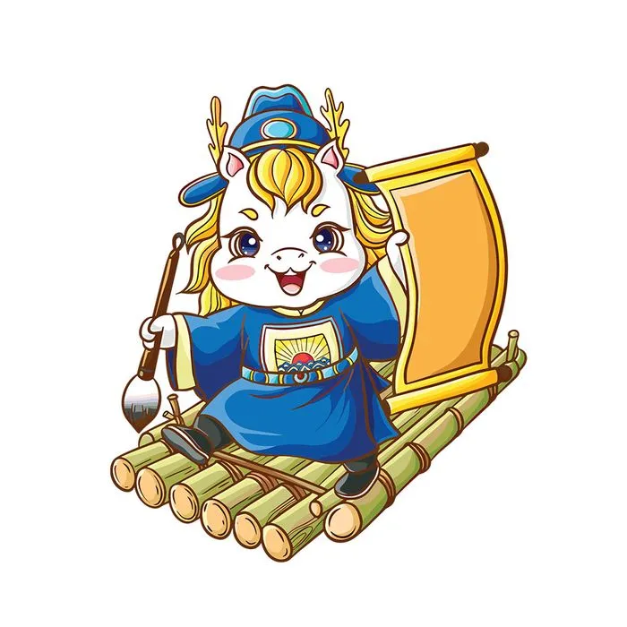 Linh Vật Ngựa Tết Bính Ngọ 2026 - Minh Họa Vector Dễ Thương