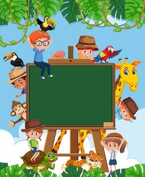 Background học tập edu file vector mẫu CR274
