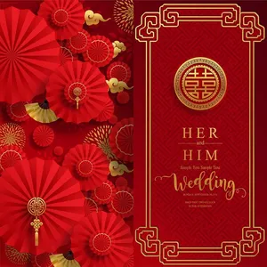 Poster Tết Đỏ EPS - Thiết Kế Chúc Mừng Năm Mới Độc Đáo