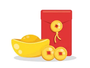 Hình ảnh thỏi vàng file vector mẫu CR1974