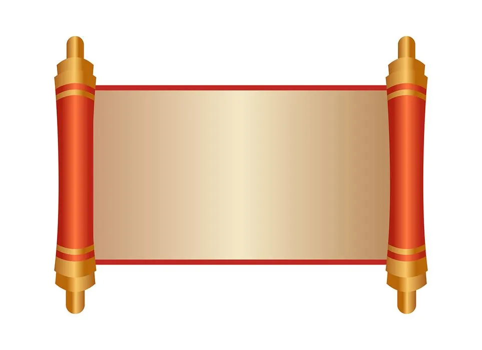 Cuốn Thư Tết Vector Đỏ Vàng - Thiết Kế Chuyên Nghiệp Dịp Lễ