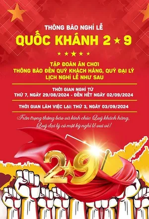 Poster chào mừng lễ quốc khánh file PSD mẫu KT63