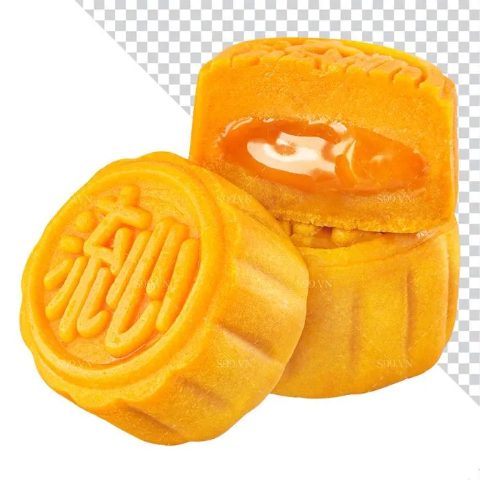 Bánh Trung Thu Minh Họa Cao Cấp - File PNG Trong Suốt