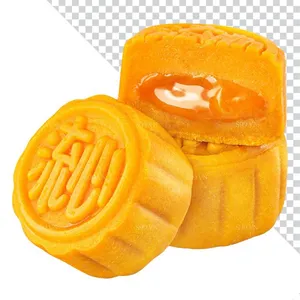 Bánh Trung Thu Minh Họa Cao Cấp - File PNG Trong Suốt