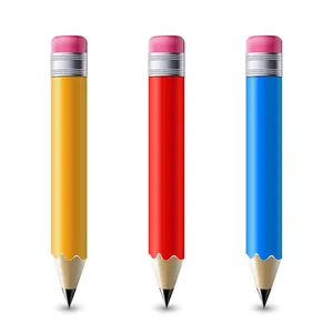 Bộ sưu tập bút chì file vector mẫu HH71