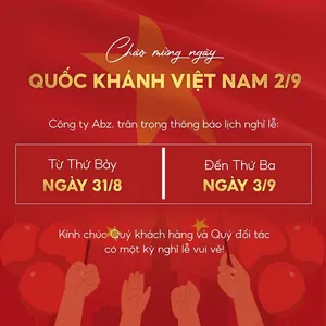 Banner thông báo lịch nghỉ lễ quốc khánh 2-9 file PSD mẫu KT98