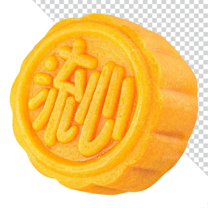 Bánh Trung Thu Minh Họa Cao Cấp - File PNG Trong Suốt