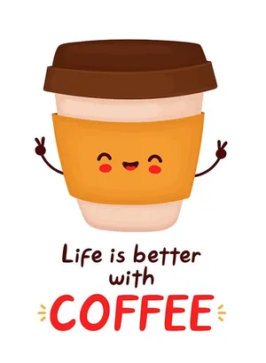 Hình minh họa cốc cafe file vector mẫu KS858