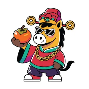 Linh Vật Ngựa Tết Bính Ngọ 2026 - Thiết Kế Vector EPS Độc Đáo