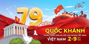 Banner chào mừng kỉ niệm ngày Quốc khánh 2-9 file PSD mẫu CR1007