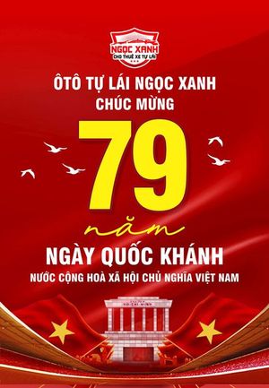 Poster chào mừng 79 năm ngày quốc khánh 2-9 file CDR mẫu CR1353
