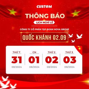 Banner lịch nghỉ lễ quốc khánh 2-9 file PSD mẫu CR1337
