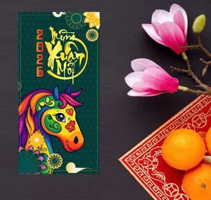 Mẫu Lì Xì 2026 Phong Cách Đa Sắc – File CDR Chỉnh Sửa Dễ Dàng