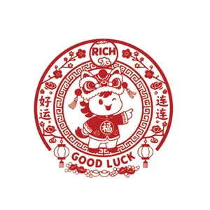 Logo Chú Ngựa Tết Nguyên Đán Dễ Thương - Minh Họa Vector EPS