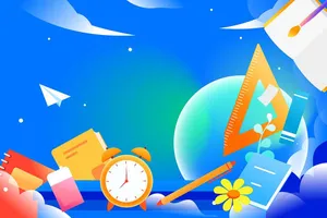 Background bé học môn toán file vector mẫu KS246