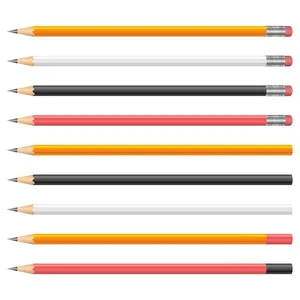 Bộ sưu tập cây bút chì file vector mẫu HH34