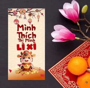 Bao Lì Xì Tết Bính Ngọ 2026 Phong Cách Hoạt Hình Dễ Thương CDR