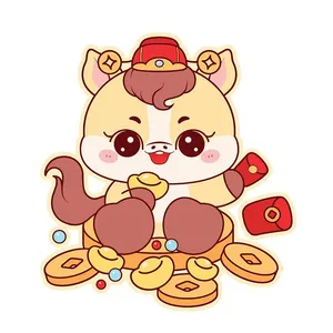 Linh Vật Ngựa Tết Dễ Thương, Vecto EPS Thiết Kế Đồ Họa Độc Đáo