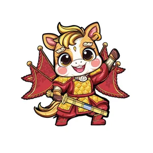 Linh Vật Ngựa Tết Bính Ngọ 2026 - Thiết Kế Hoạt Hình Dễ Thương