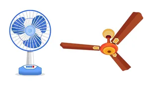 Hình ảnh cái quạt file vector mẫu OC34