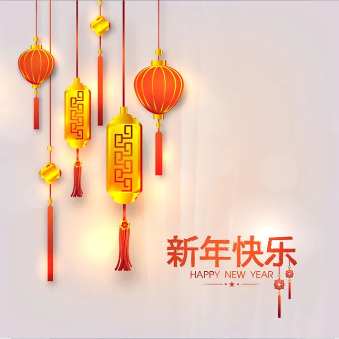 Background đèn lồng đỏ file vector mẫu KS762