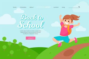Banner bé học tập edu file vector mẫu CR242