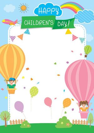 Poster trẻ em vui chơi file vector mẫu CR1173