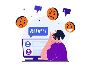 Hình ảnh người lừa đảo online file vector mẫu LD2