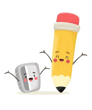 Hình ảnh của cây bút chì file vector mẫu HH32