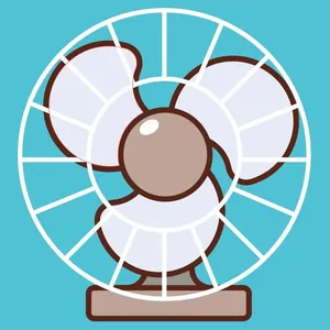Hình ảnh cái quạt máy file vector mẫu OC37