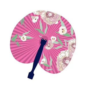 Hình ảnh cái quạt giấy file vector mẫu OC12