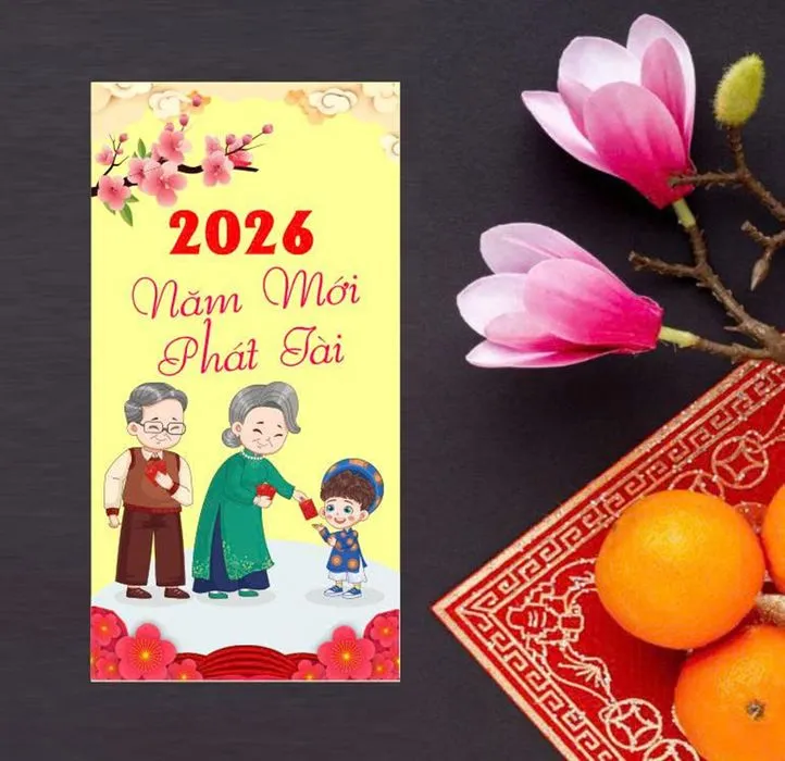 Mẫu Lì Xì 2026 Năm Mới Phát Tài Vector CDR – Thiết Kế Tết Độc Đáo