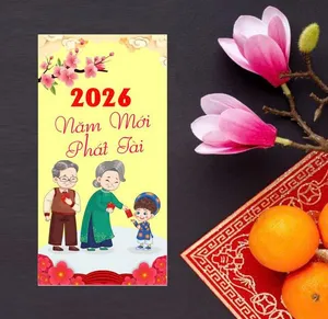 Mẫu Lì Xì 2026 Năm Mới Phát Tài Vector CDR – Thiết Kế Tết Độc Đáo