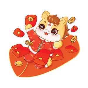 Linh Vật Ngựa Tết Ất Mùi 2025 – Minions Hoạt Hình Dễ Thương