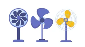 Bộ sưu tập quạt điện file vector mẫu OC76v