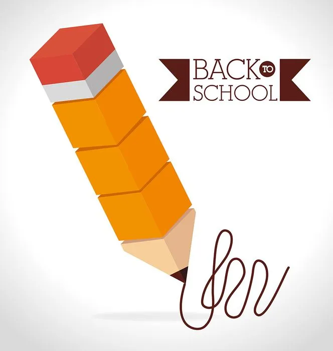 Hình ảnh cây bút chì file vector mẫu HH91