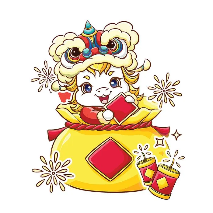 Linh Vật Ngựa Tết Bính Ngọ 2026 - Hình Minh Họa Vector Dễ Thương