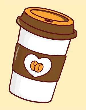 Hình ảnh cốc cafe file vector mẫu KS789