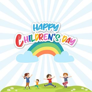 Banner các bạn trẻ cùng nhau vui chơi file vector mẫu CR1163
