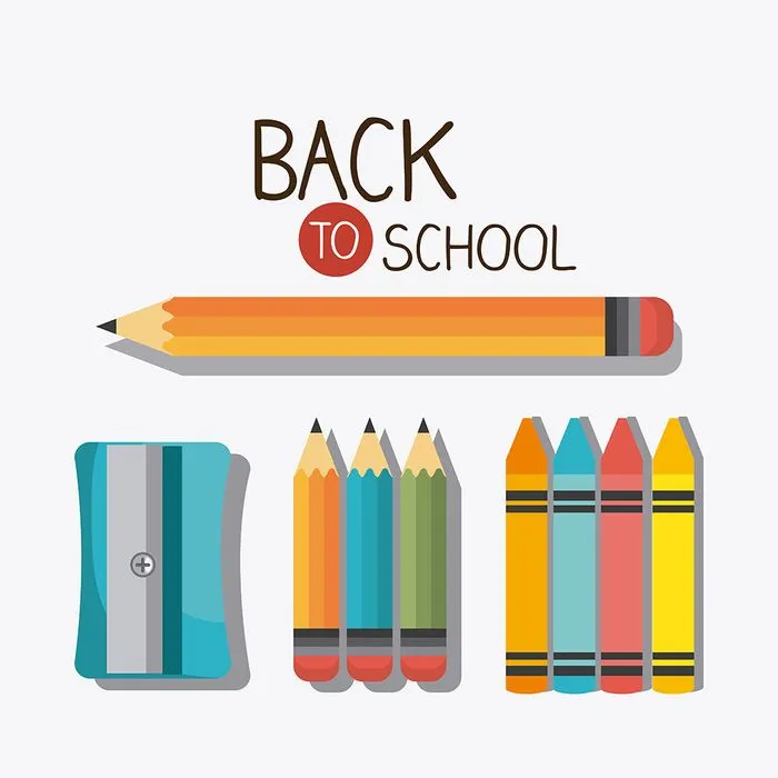 Bộ sưu tập bút chì nhiều màu sắc file vector mẫu HH3