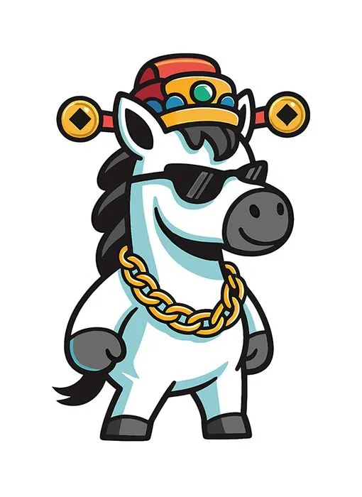 Linh Vật Ngựa Tết Bính Ngọ 2026 Minh Họa Vector Dễ Thương