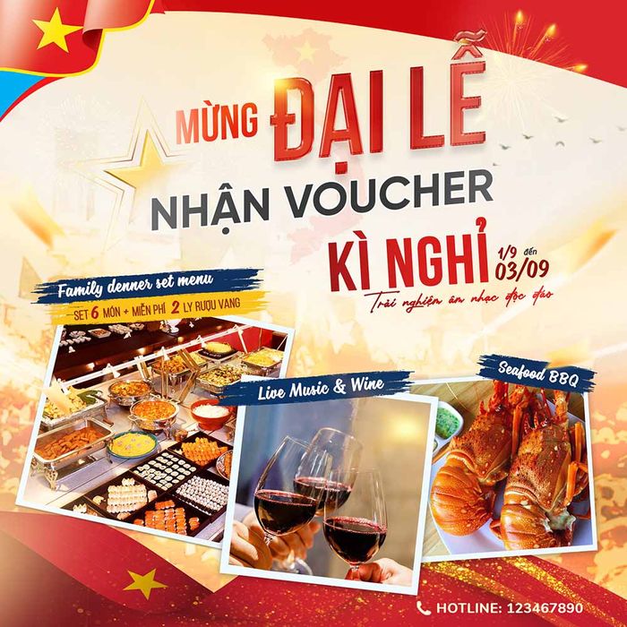 Poster chào mừng ngày đại lễ 2-9 file PSD mẫu CR1027