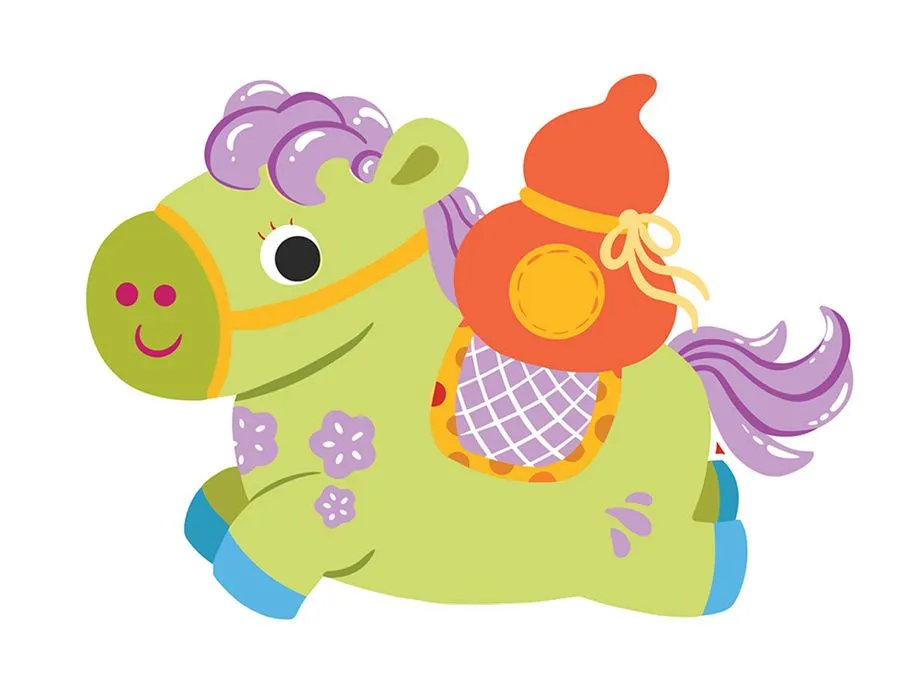 Linh Vật Ngựa Tết Bính Ngọ 2026 - Hình Minh Họa Vector Dễ Thương