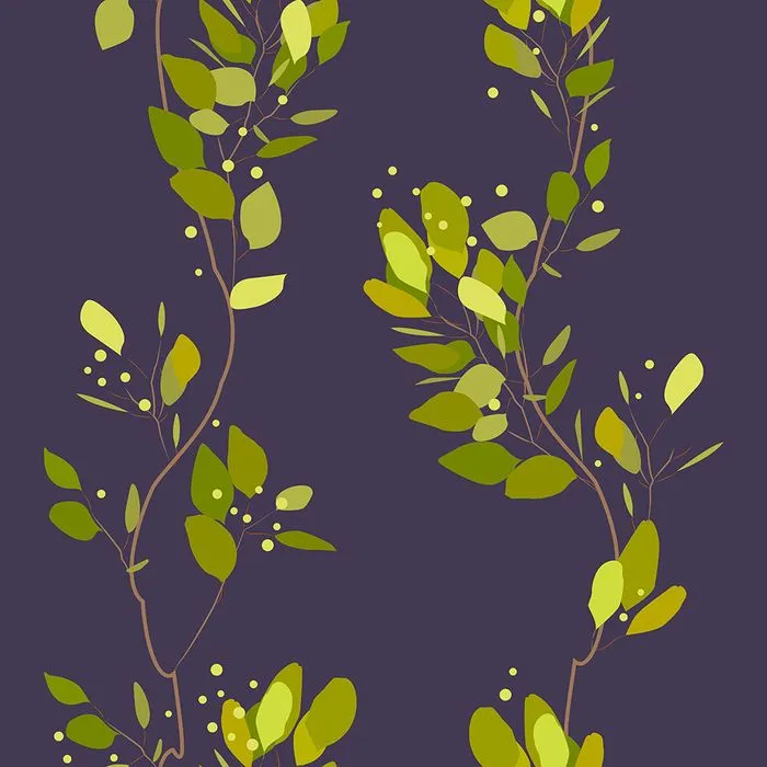 Cành Lá Xanh Tươi - Hình Minh Họa Vector EPS Độc Đáo