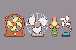 Hình ảnh chiếc quạt file vector mẫu OC17