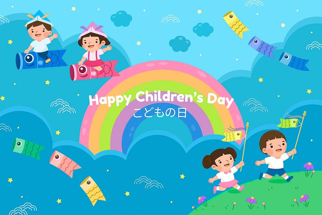 Banner trẻ em cùng nhau vui chơi file vector mẫu CR1189