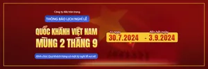 Banner lịch nghỉ lễ quốc khánh 2-9 file PSD mẫu KT51