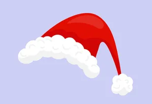 Hình ảnh chiếc mũ ông già noel file vector mẫu CR1794
